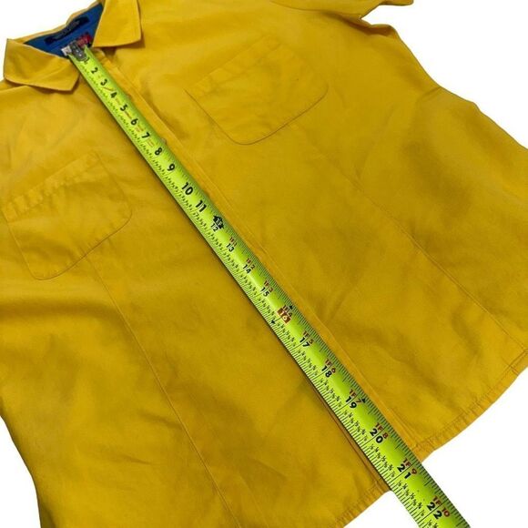 Vintage Tommy Hilfiger Short Sleeve Button Down Top Size 10 - Picture 7 of 9